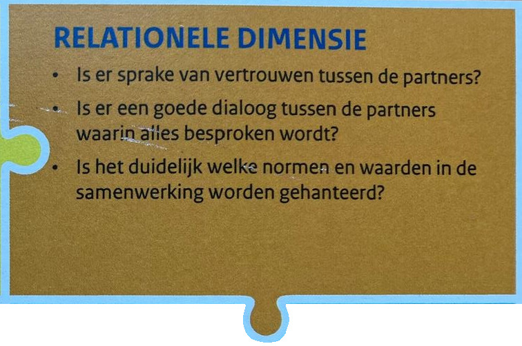 Samenwerken de relationele dimensie